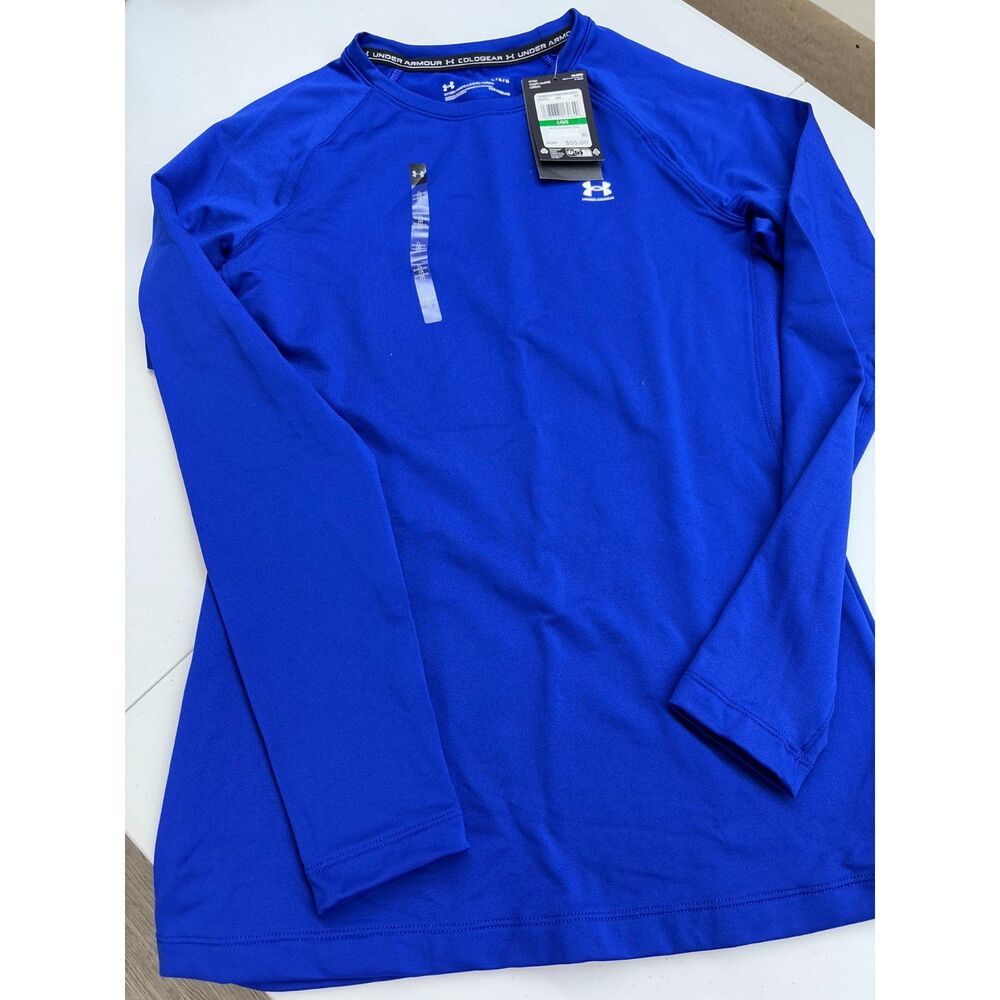 NWT Women's Under Armour Cold Gear Royal size Large